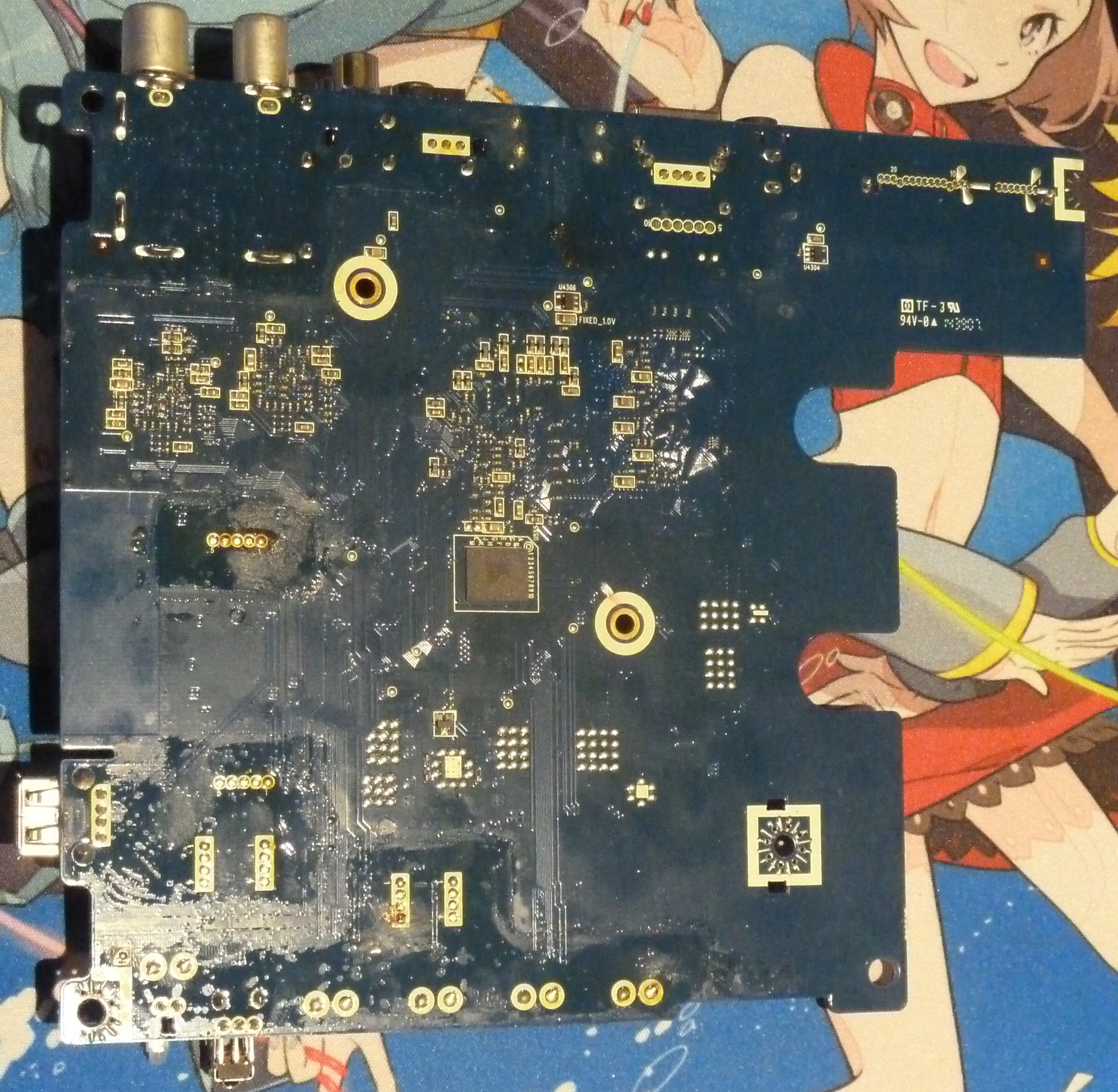 Bottom of Board